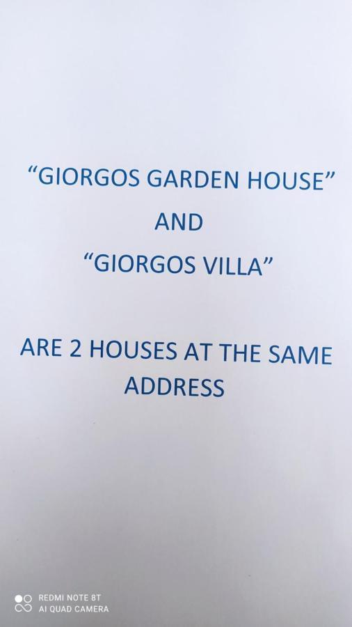 Villa Giorgos Garden House Keramotí Exterior foto